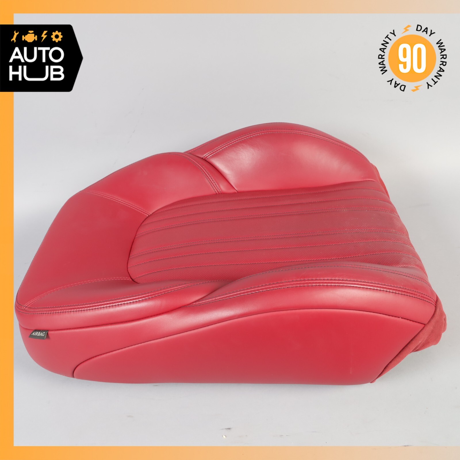 17-22 Maserati Levante S M161 Front Right Top Upper Seat Cushion Red OEM 26k