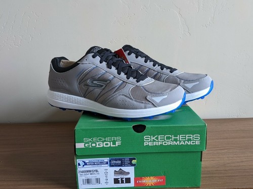 Mens Skechers GO GOLF Max Lynx Gray Sz 