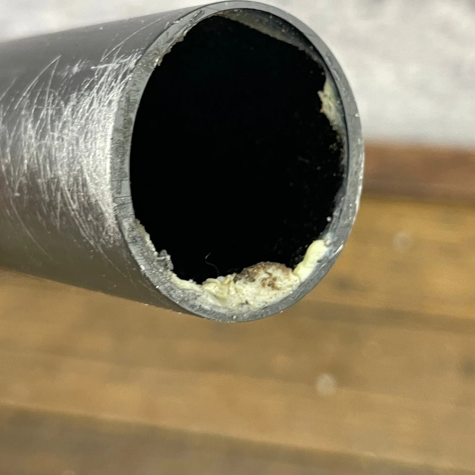 Thomson Elite Seatpost 31.6 mm USA 410mm SP-E116 Vintage Thompson Black Alloy A6 - Image 4 of 4