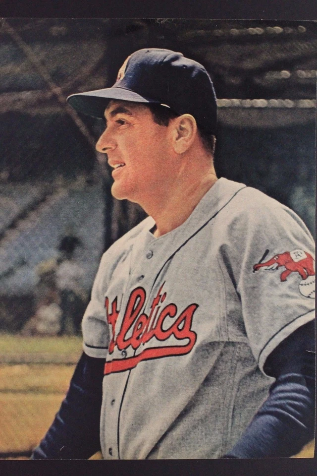 Tarjeta de índice firmada autógrafa de corte indio Lou Boudreau (d.2001) 17F Foto 3 de 3