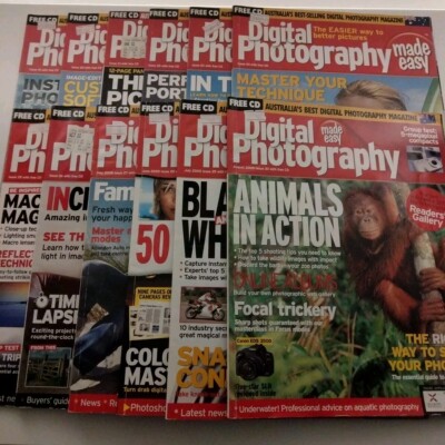 Digital Photography Made Easy Magazine Bundle Lot Issues 19 - 30