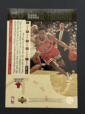 Scottie Pippen 1994-95 Upper Deck Special Edition #SE102 Chicago