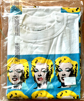 Brand New Original Andy Warhol Marilyn Monroe T SHIRT XL (Original