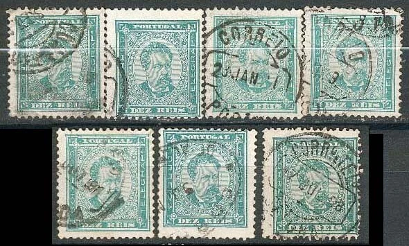 PORTUGAL LOT Sc 53x2 54x5 55x5 58x18 59x7 60x29 OTHERS DIFF PAPERS,PERFS FVF  - Image 4 of 4