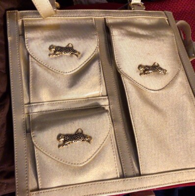 Nima Vintage Purse Leopard Cheetah Print and Embellishments