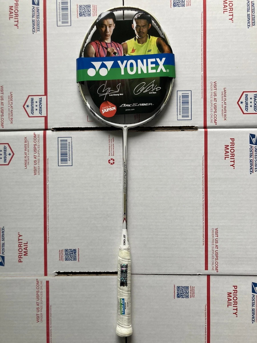 New Yonex ARCSABER 10 ARC10 White Badminton Racket 3UG5 New Yonex ARCSABER 10 ARC10 White Badminton Racket 3UG5