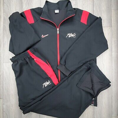 RARE VINTAGE Nike Air Jordan Bred Flight Track Warm Up Suit RARE VINTAGE Nike Air Jordan Bred Flight Track Warm Up Suit