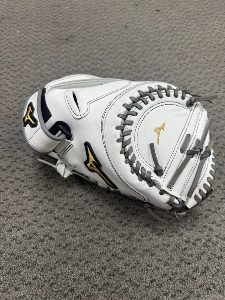 Mizuno NUEVO GXS50PF4W MVP Prime Lanzamiento Rápido Softbol Receptor Guante 34", Guante Derecha🔥 Foto 4 de 4