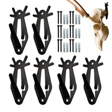 European Mount Skull Hanger 6pcs Wall Hooker Deer Hanger Trophy Display Mounts