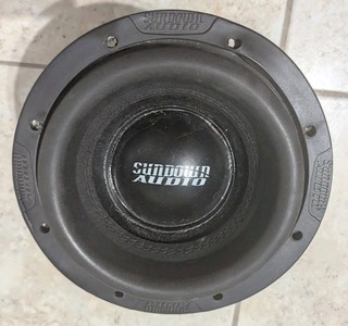SUNDOWN AUDIO X 8 V.2 D2 8" Dual 2 Ohm Subwoofer Fresh Recone Ready To Use.