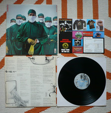 Rainbow Difficult To Cure Vinyl UK 1981 Polydor 1st Press LP & Merch Insert EXC
