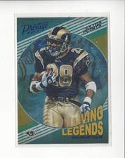 2017 Prestige Living Legends Xtra Points Blue #7 Marshall Faulk Rams