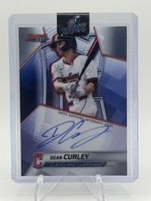 Dean Curley 2025 Bowman's Best Refractor AUTO On Card Guardians Prospect