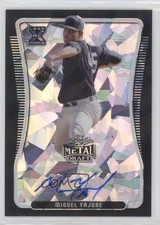 2020 Leaf Metal Draft Black Crystals 5/5 Miguel Yajure #BA-MY1 Auto 2a9