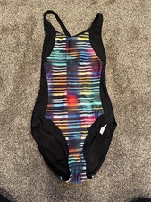 Womens Triathalon Athleta One Piece Swimsuit Size small Athletic Sports
