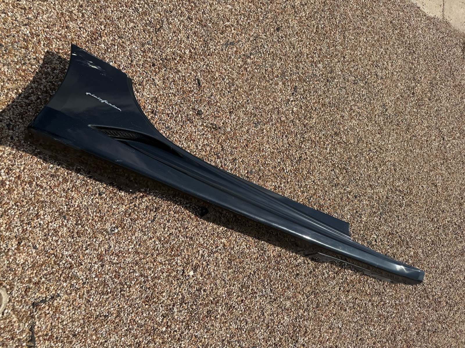 08-14 FERRARI CALIFORNIA RIGHT RH PASSENGER SIDE SKIRT ROCKER MOLD #2275