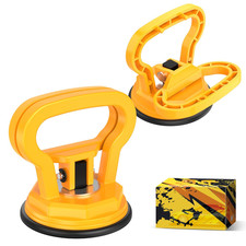Glass Suction Cup Lifter Heavy Duty Vacuum Handle 30 lbs 2 Pack Small