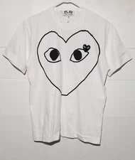 CDG Play  Comme Des Garcons Mens shirt Size Medium 