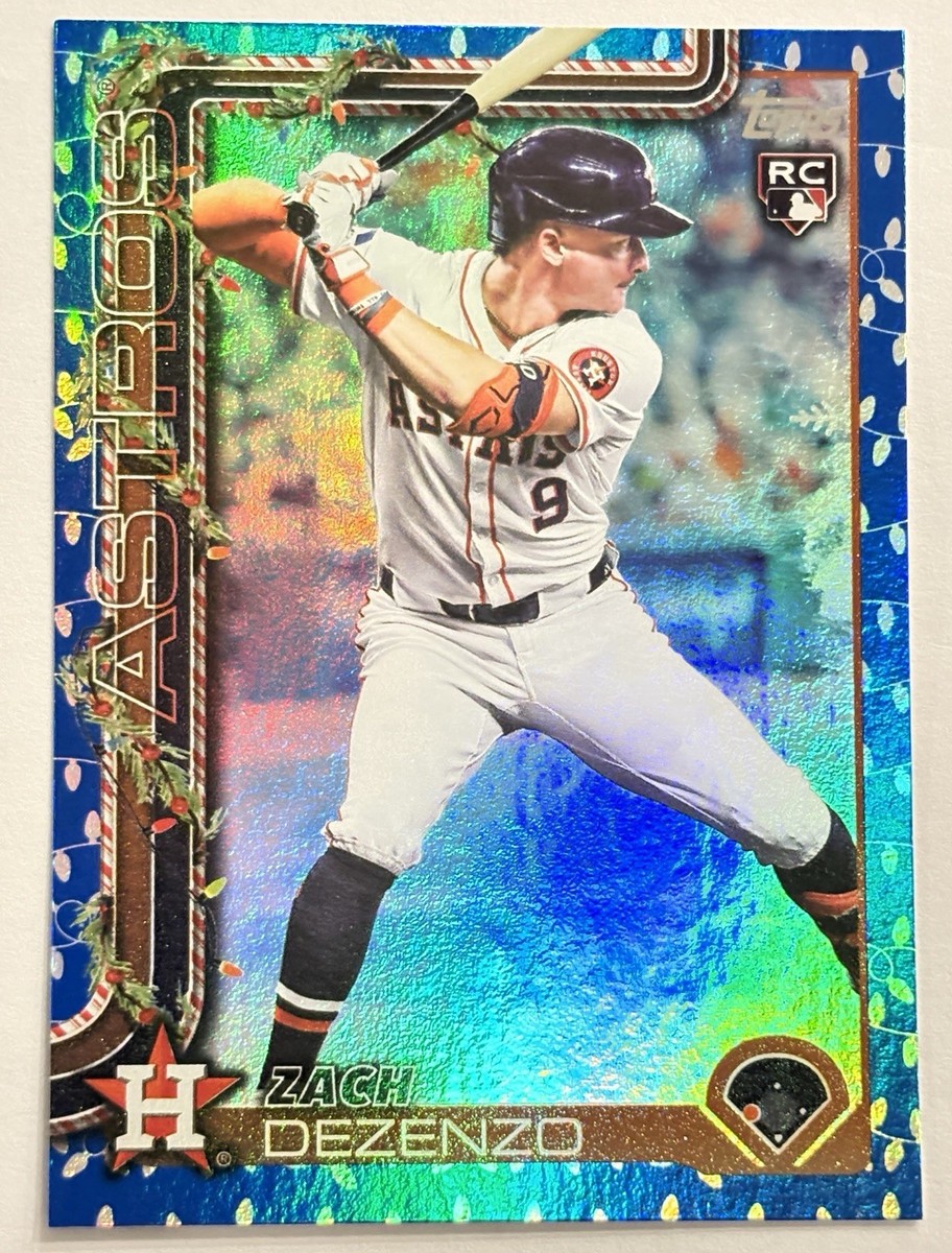 2025 Topps Holiday - Zach Dezenzo #H162 Blue Holiday Lights (RC
