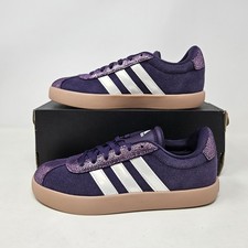 Adidas VL Court 3.0 K 'Aurora Plum' / JS3485 / Youth Size 4