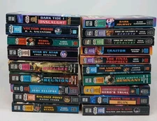 STAR WARS The New Jedi Order Complete 19 Book Set 1-19. First Edition. Vintage.