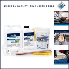 Clear Epoxy Resin for Fiberglass and Wood Projects, Waterproof and Durable