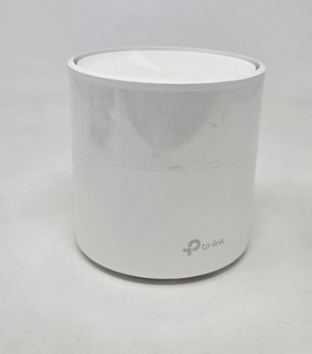 1 Count TP-LINK DECOW3600 Dual-Band WIFI 6 Mesh Router - White