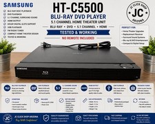 Samsung HT-C5500 Blu-ray DVD Player 5.1 Channel HDMI Home Theater Unit Tested