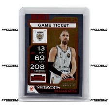 2025-26 Panini Contenders EuroLeague - Game Ticket #45 Dzanan Musa /275