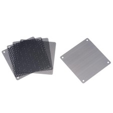 PC Dust Fan Screen with Screws for Cooling Dustproof Case Cover PVC 120mm 5pcs