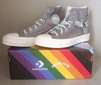 Zapatillas CONVERSE Chuck 70 Hi Trainers In Silver Mujer