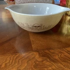 Pyrex Cinderella Nesting Mixing Bowl Forest Fancies Mushroom 443, 2.5 L, GREAT!