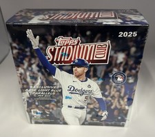 2025 Topps Stadium Club Baseball Mega Box - Factory Sealed - MLB