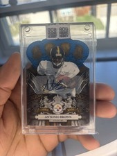 Antonio Brown 2010 Panini Crown Royale Autograph Rookie /50 Steelers Auto RC