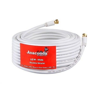 Koaxialkabel 10m SAT Antennenkabel HD DIGITAL KABEL Full HDTV 4k HD+ SKY DVB-S2
