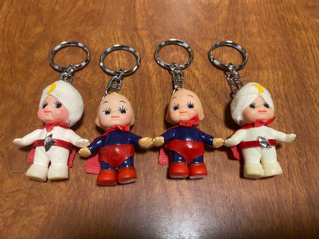 Kewpie Baby Doll Keychain Moonlight Mask Superman Rare Vintage | eBay