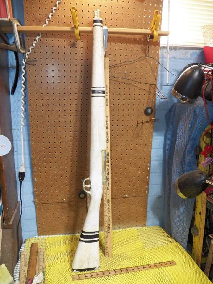 Vintage U.S. Military Wood Parade Rifle | eBay