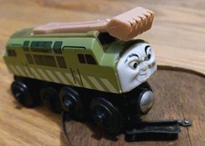 Thomas Friends Diesel 10 Train Sliding Claw Wooden Railway Tank Engine