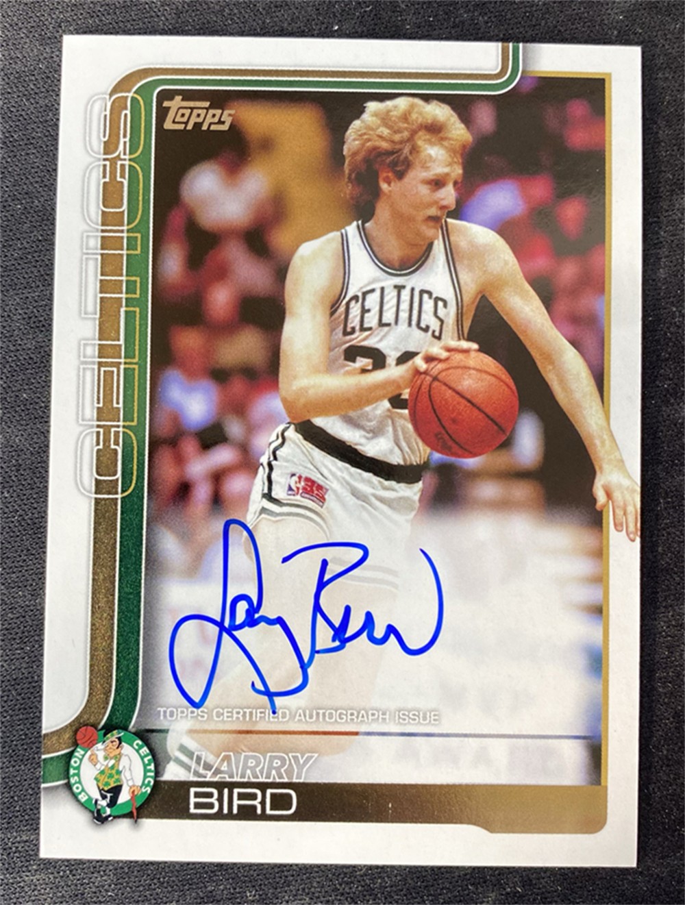 2025-26 Topps Flagship Larry Bird #TFRA-LB Real One Auto