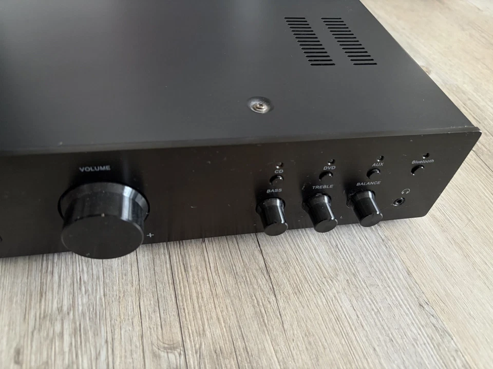 Hifi Verstärker Stereo Verstärker Hifi Endstufe schwarz Bluetooth 600W Cinch - Bild 2 von 4