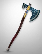 Leviathan Style Viking Battle God of war Axe Replica Nordic Fantasy Display Gift
