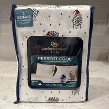 6 Pc SANTA SHEEP Full Serta Perfect Sleeper E...