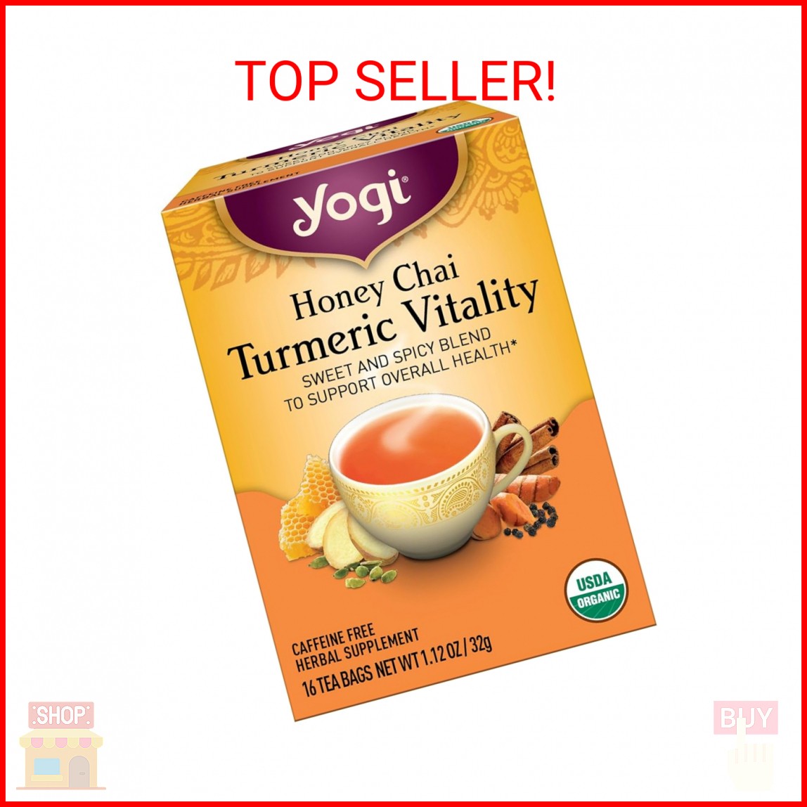 Yogi Tea, Honey Chai Turmeric Vitality, 16 ct