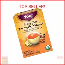 Yogi Tea, Honey Chai Turmeric Vitality, 16 ct
