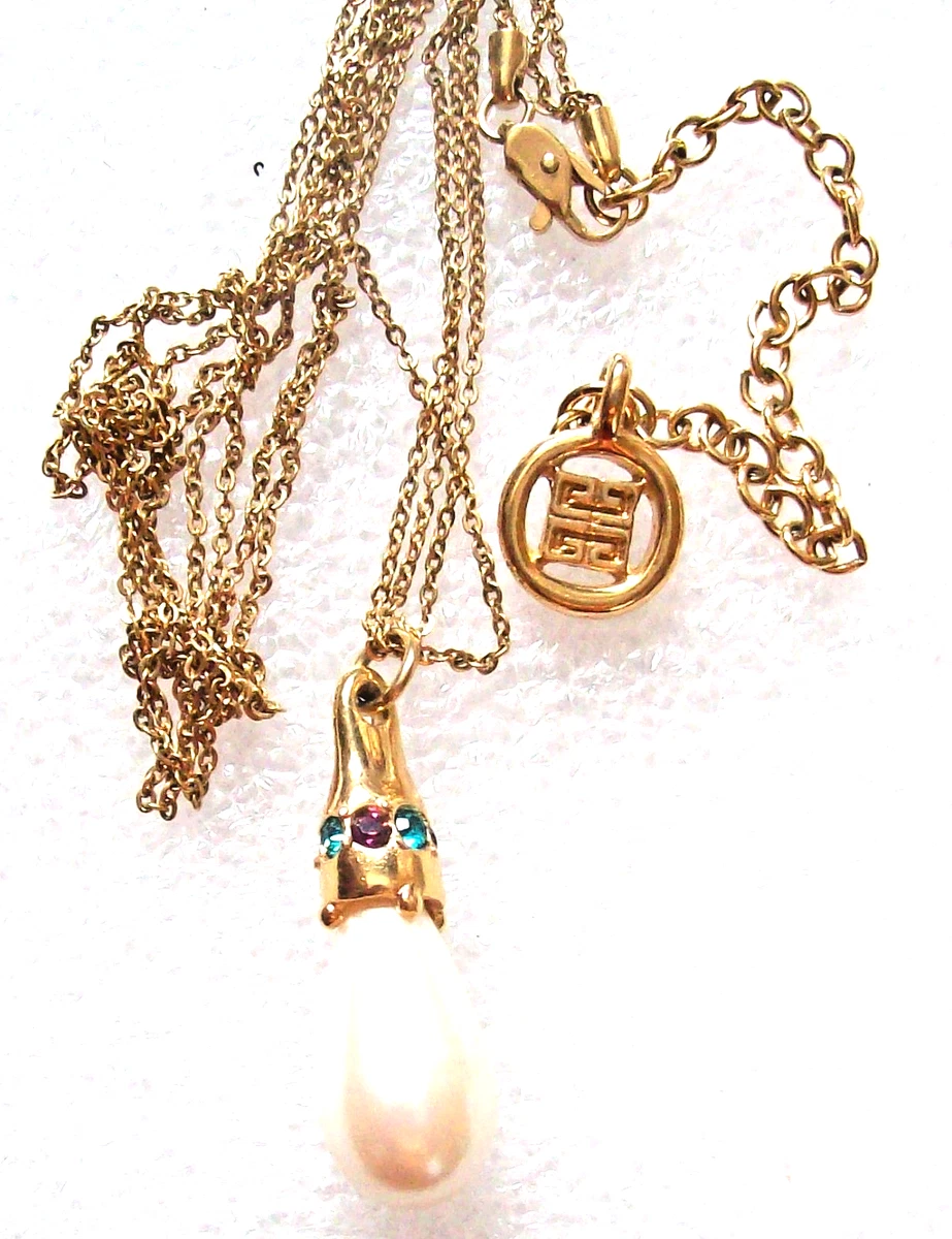 Givenchy Jewelry In Vintage Designer Costume Necklaces & Pendants