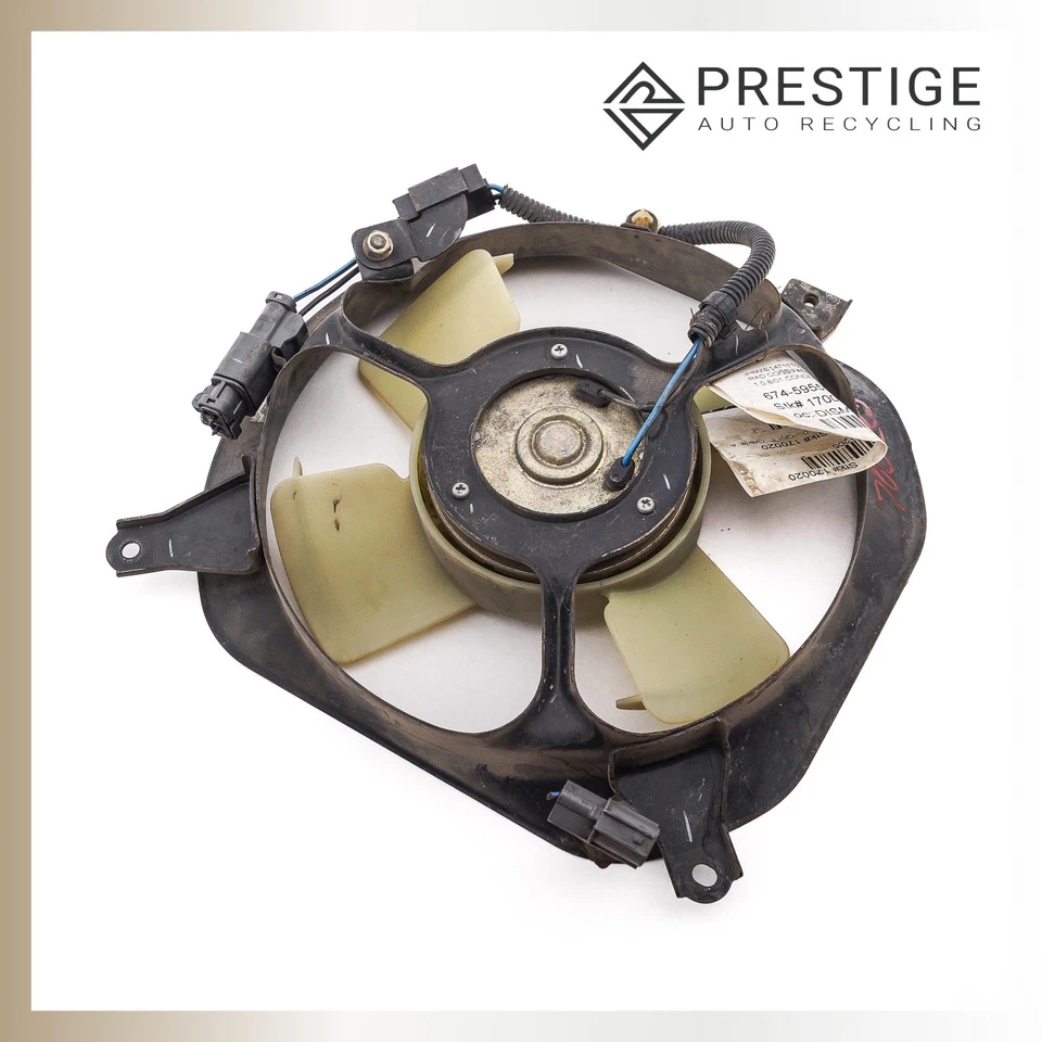 Motor ventilador condensador radiador Honda Insight 2000-2006 80161-S3Y-003 OEM Foto 2 de 3