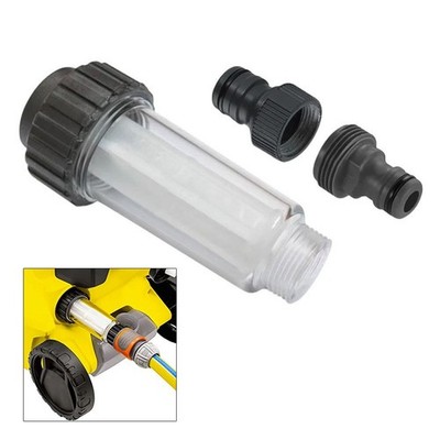 Kunststoff Wasserfilter mit G3/4 Armaturen für Kärcher K2 K3 K4 K5 K6 175 PSI