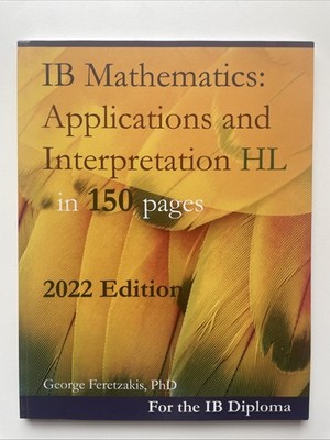 Pearson IB Mathematics Applications and Interpretations HL