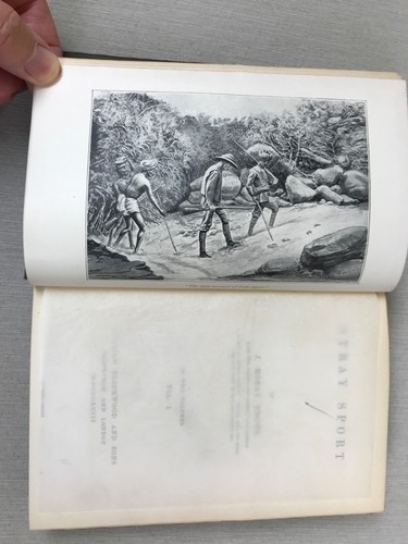 1893 STRAY SPORT Two-Volume Set, by J. Moray Brown,  Vintage Hunting Books - Picture 4 of 24