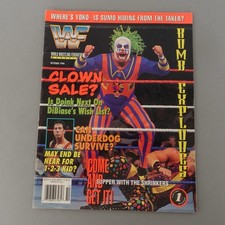 RARE VINTAGE WWF MAGAZINE/ OCTOBER 1994/ DOINK ( The Clown)